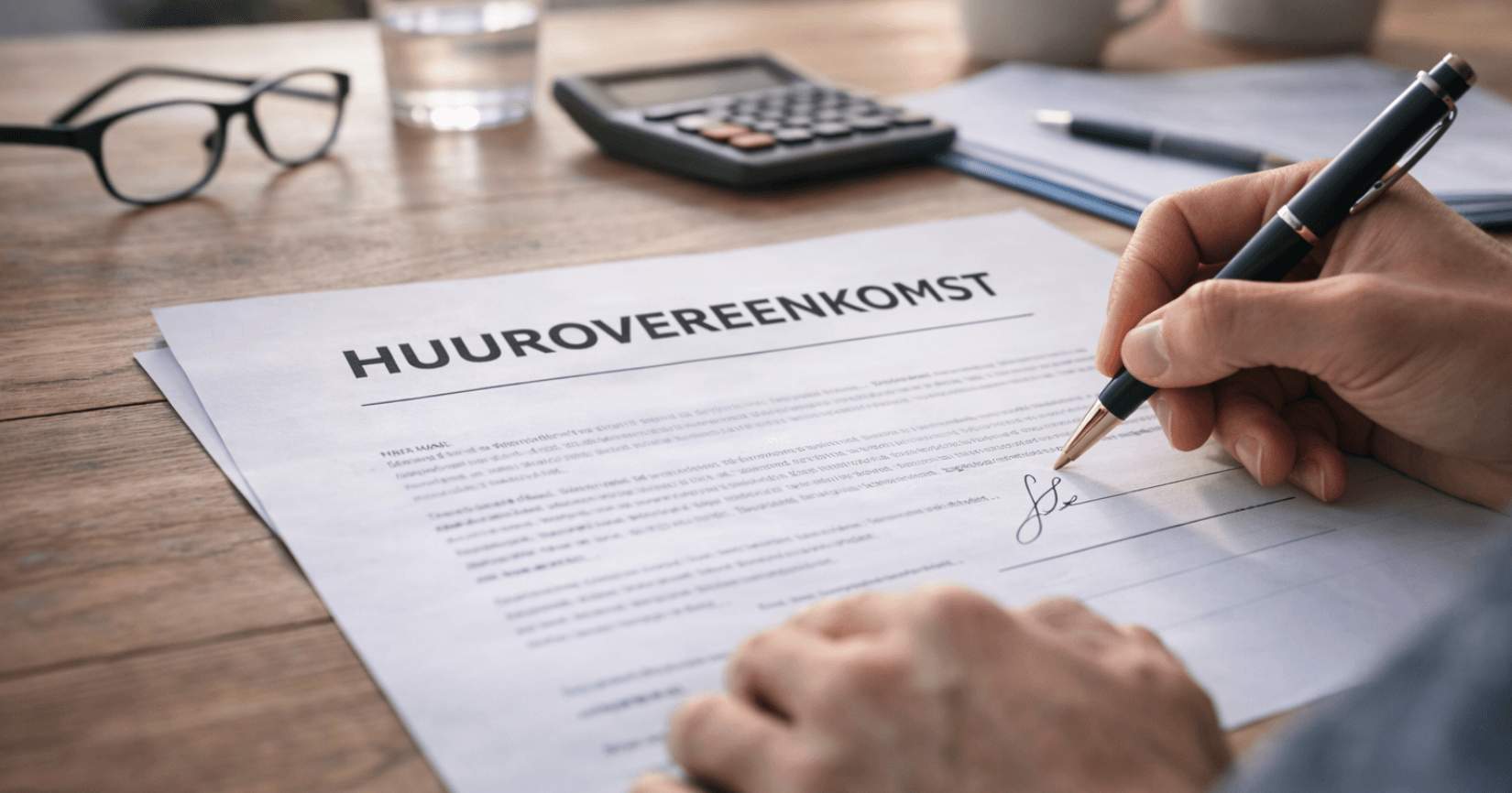 Niet alleen de letterlijke tekst van een huurovereenkomst is leidend; De opzegging door de huurder heeft geen rechtsgevolg